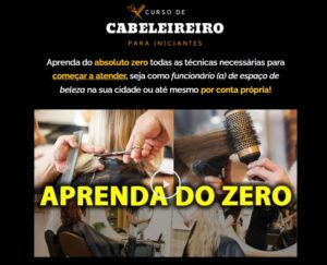 Curso Cabeleireiro Completo Para Iniciantes - Claudia Lopes